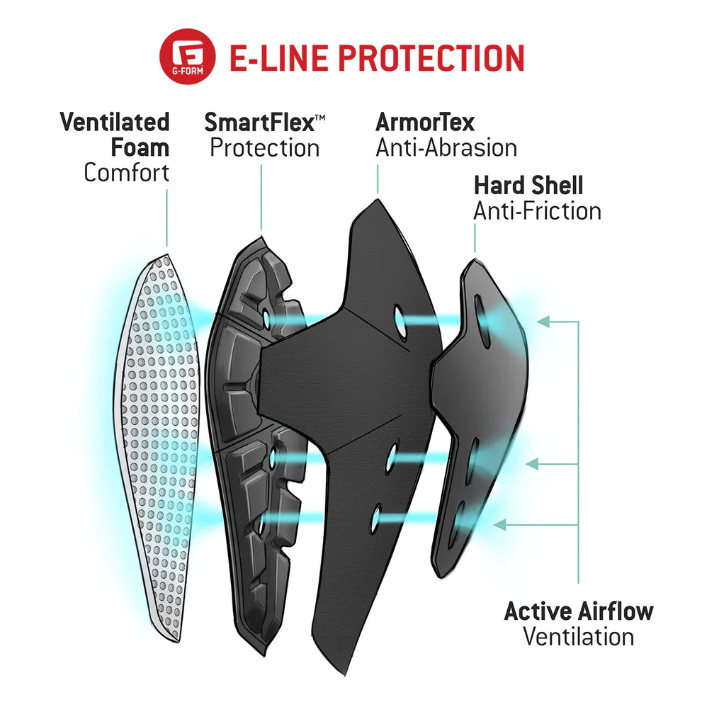 E-Line Mountain Bike Elbow Guards