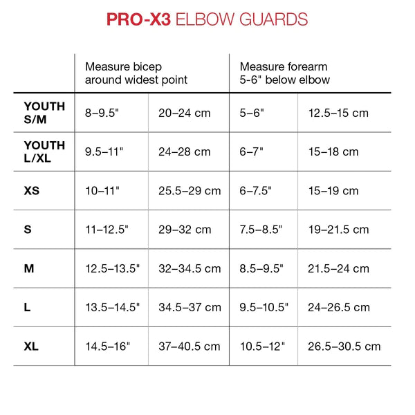 Youth Pro-X3 Elbow Guard