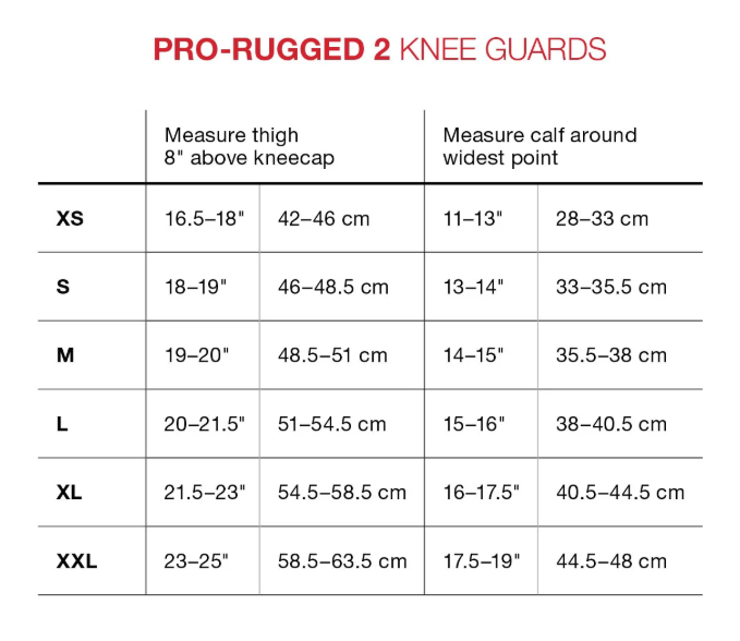 Pro-Rugged 2 MTB Knee Guards
