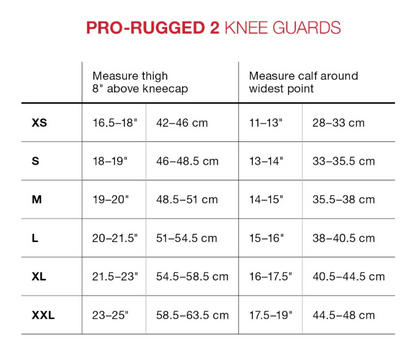 Pro-Rugged 2 MTB Knee Guards